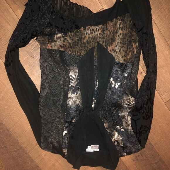 Alberto Mikali unique black sweater stunning design - Picture 2 of 7